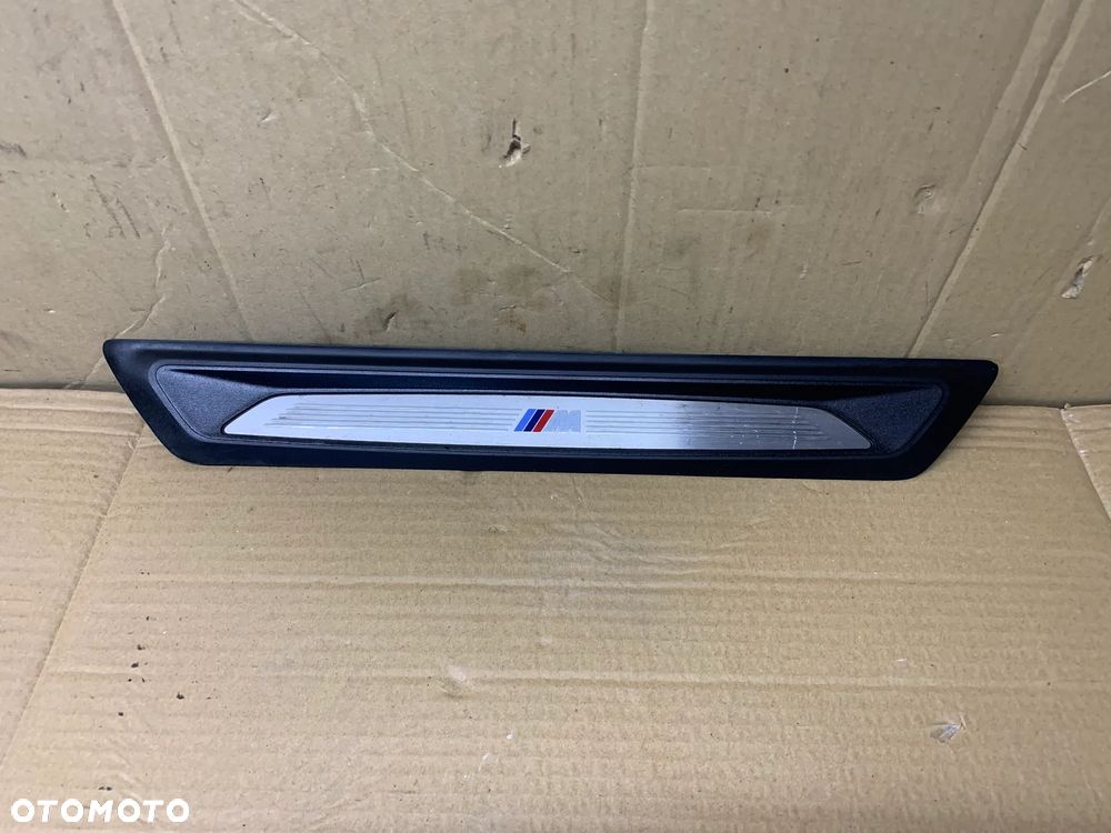 Nakładka listwa progu przód przednia BMW GT F34 M-Pakiet 8051037 - 1