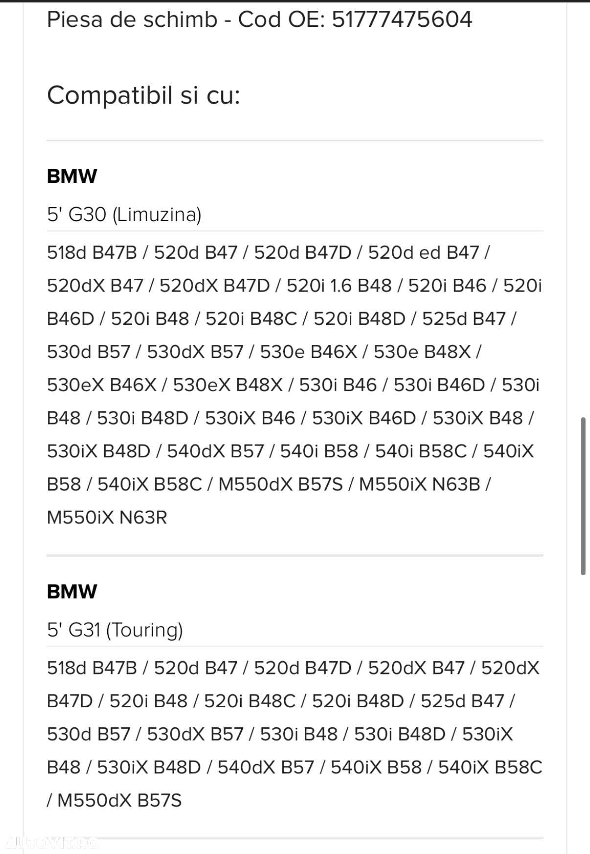 Prag praguri BMW ornament ornamente exterioare BMW g30 g31 seria 5 după 2017 culoare argintiu bluestone c2y - 6