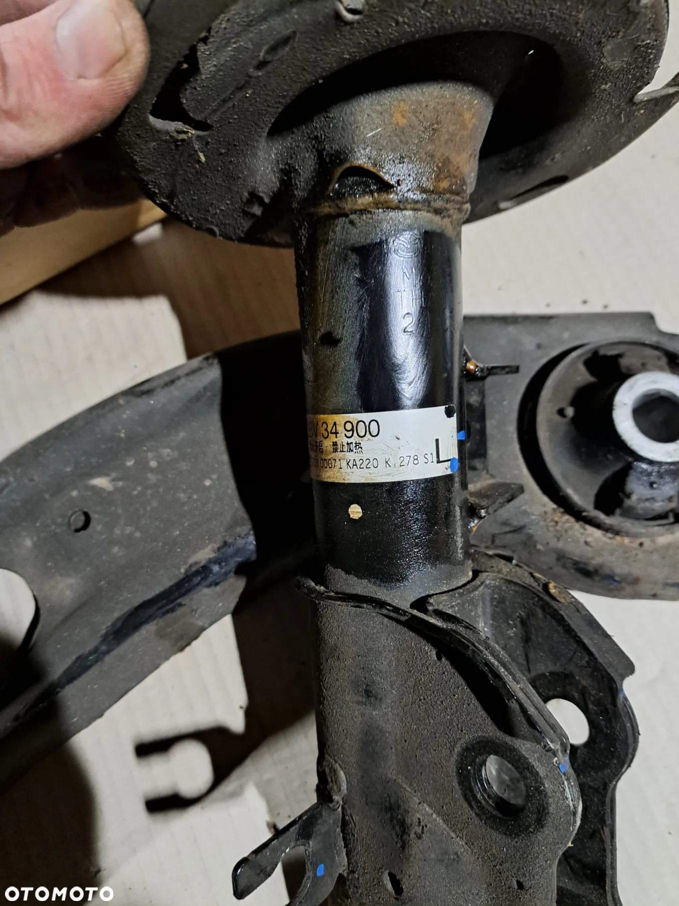 Amortyzator wahacz lewy przód Mazda CX-3 DL8V34900 Zwrotnica piasta lewa przód przednia Mazda CX-3 - 6