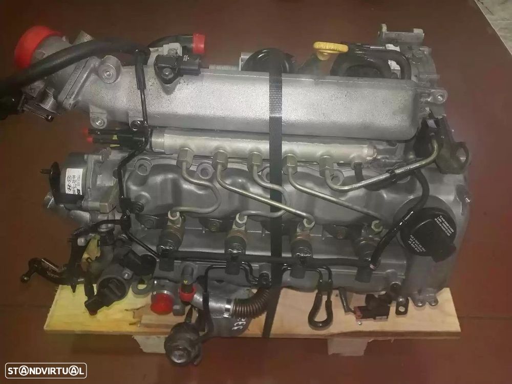 MOTOR COMPLETO HYUNDAI MATRIX 2005 -D4FA - 7