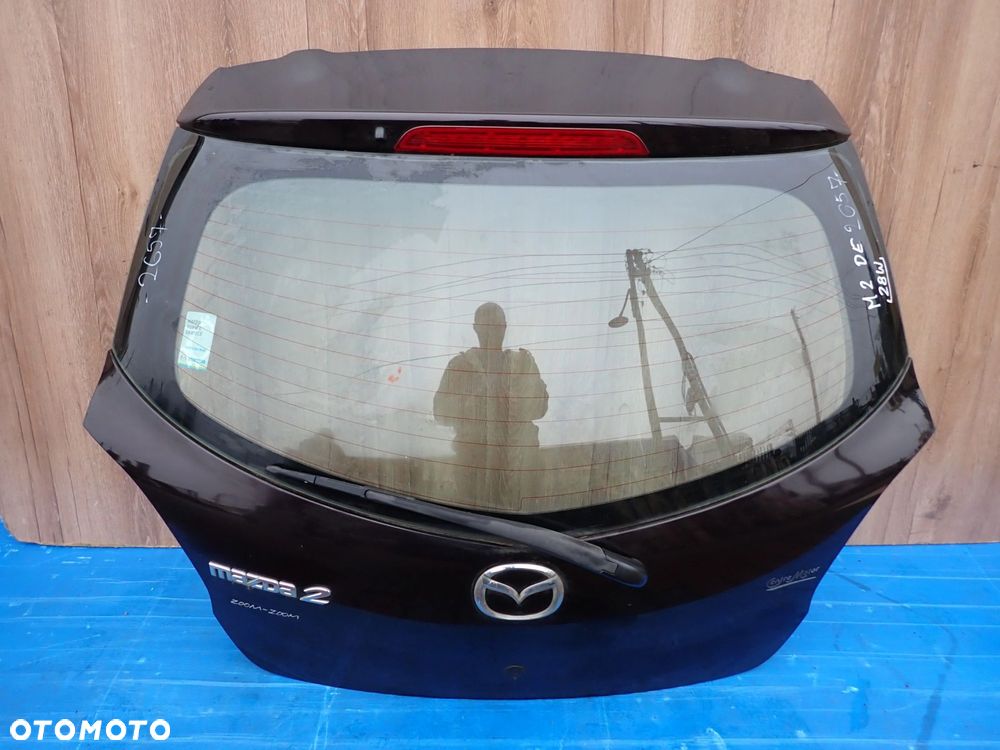 MAZDA2 MAZDA 2 08- DE KLAPA BAGAŻNIKA SZYBA TYLNA 28W - 1