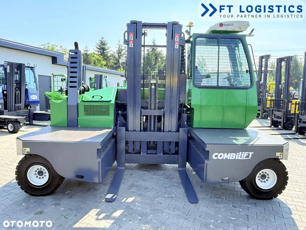 Combilift WÓZEK CZTEROKIERUNKOWY - WIELOKIERUNKOWY | COMBILIFT C5000SL | GAS | TRIPLEX 5500 MM | POZYCJONER WIDEŁ | WOLNY SKOK | NOWE OPONY | OGRZEWANIE + KLIMATYZACJA | PO SERWISIE | STAN IDEALNY - 7