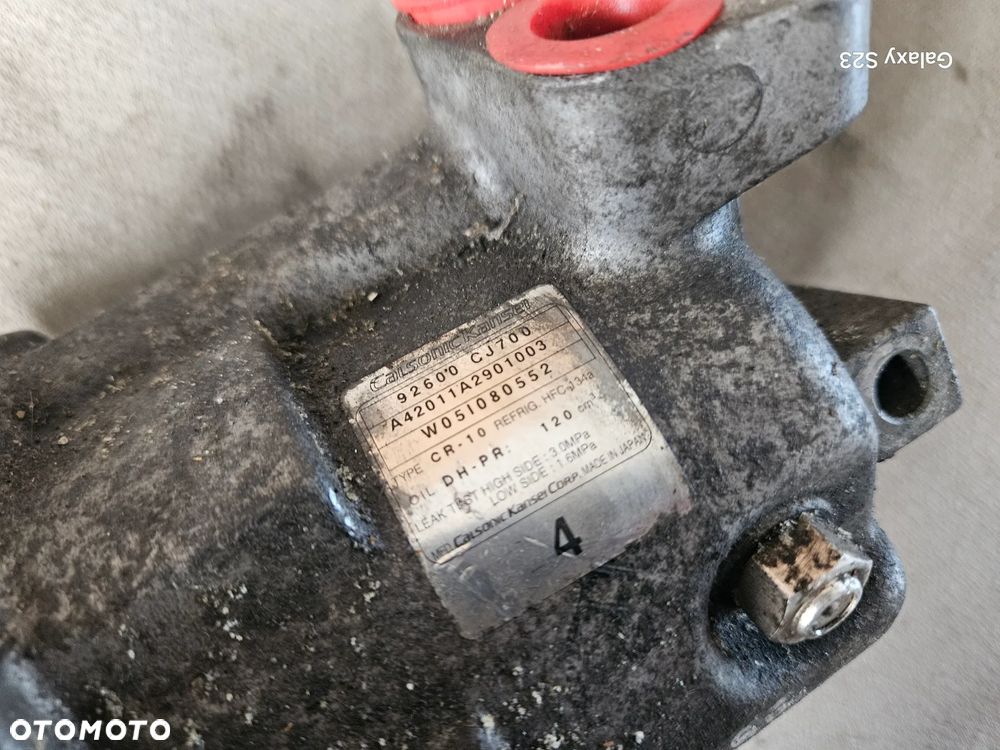 Sprężarka kompresor klimatyzacji Nissan Micra K12 Note E11 Tiida 1,6 92600CJ700 - 2