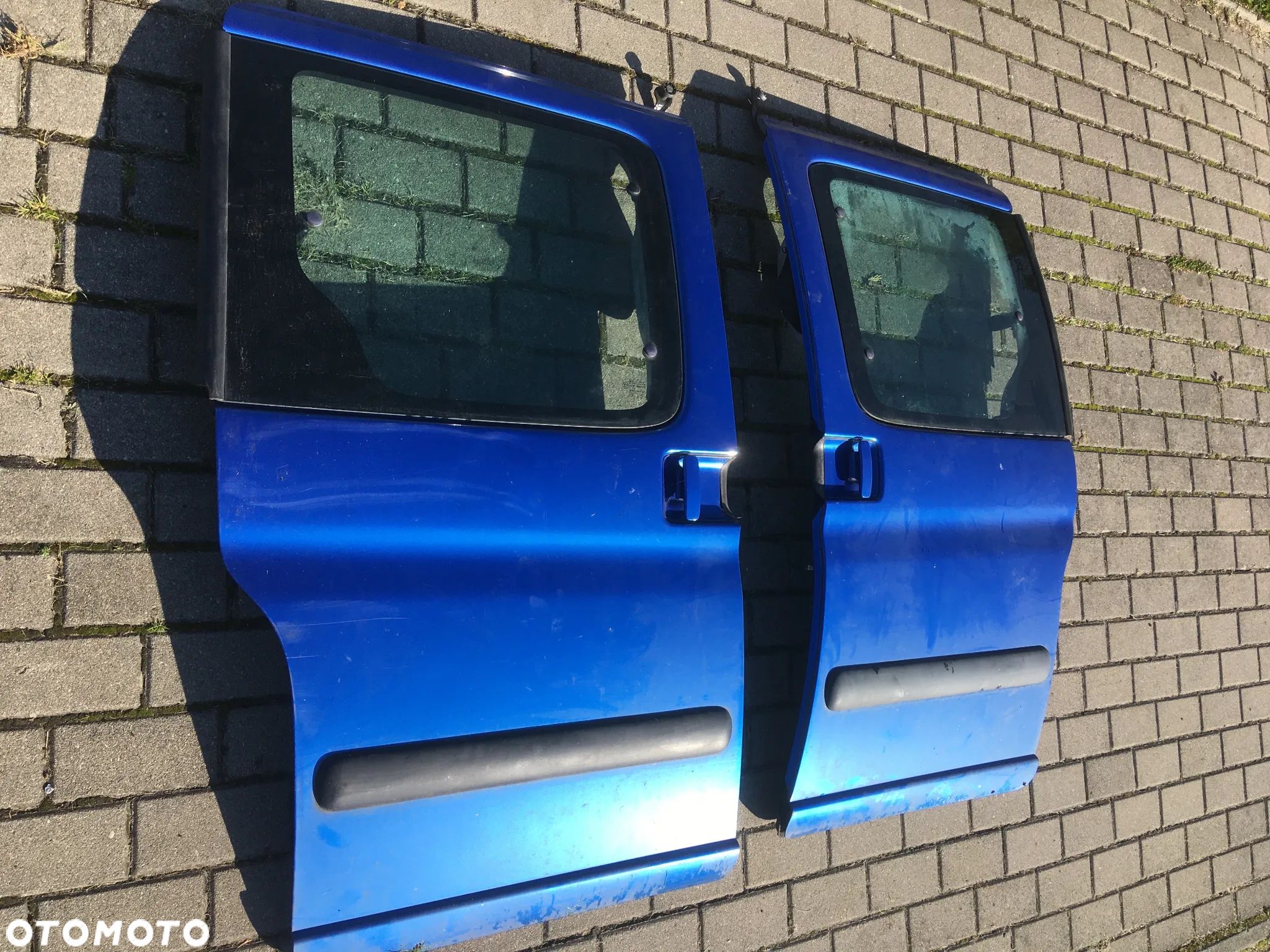 BERLINGO PARTNER 02- DRZWI LEWE PRAWE PRZÓD SUWANE PRZESUWNE KMHC - 1