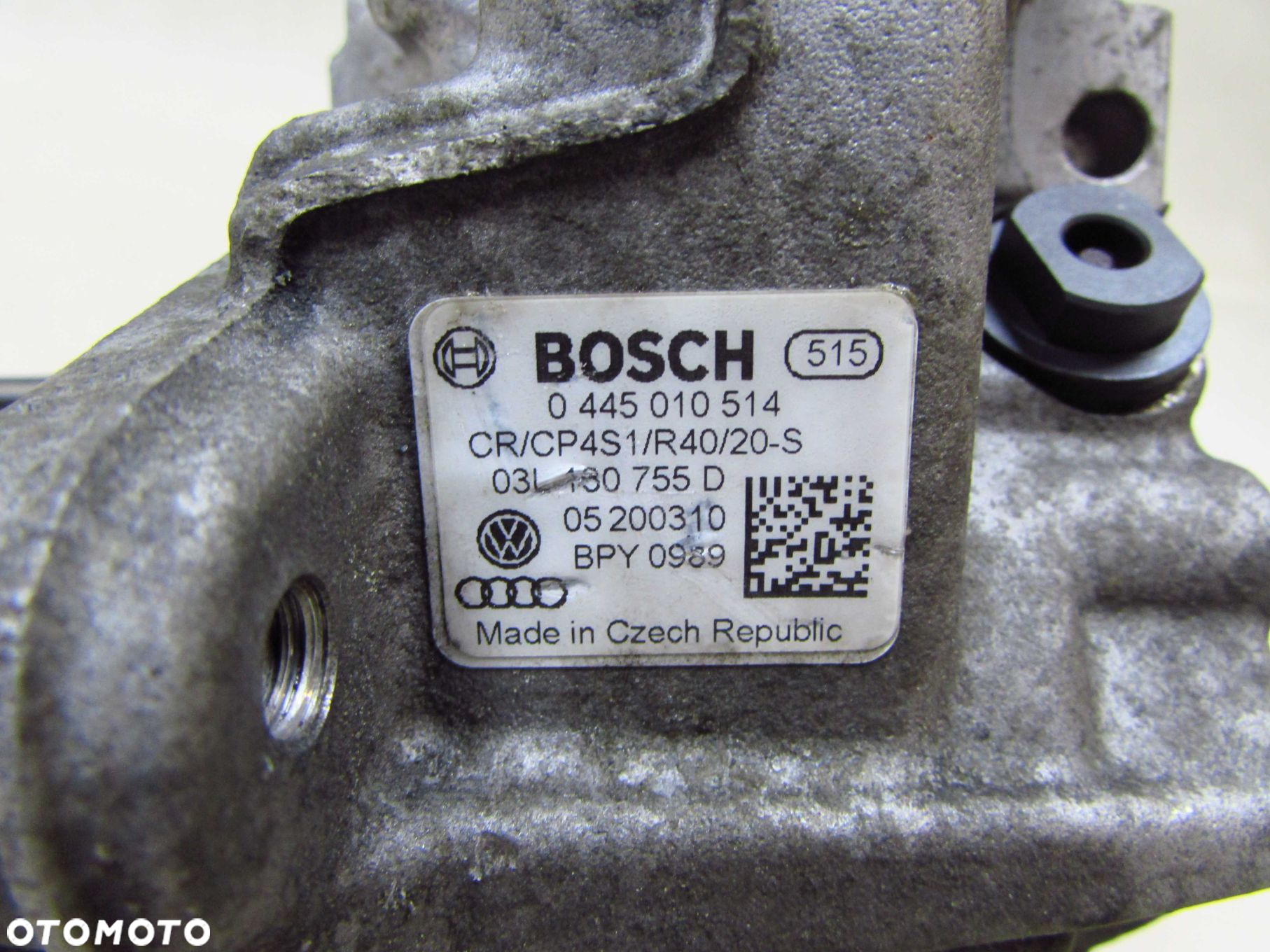 VW AUDI SEAT 2.0 TDI 07-16 POMPA WTRYSKOWA WYSOKIEGO CISNIENIA 0445010514 03L130755D - 7