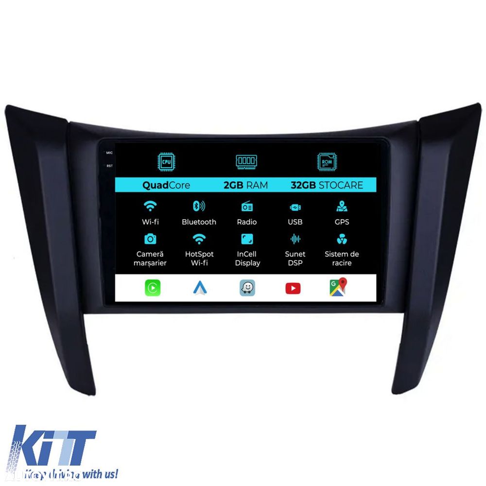 Navigatie Dedicata Nissan Navara (2015-2022), 9Inch, 2Gb Ram, 32Gb Sto - 1