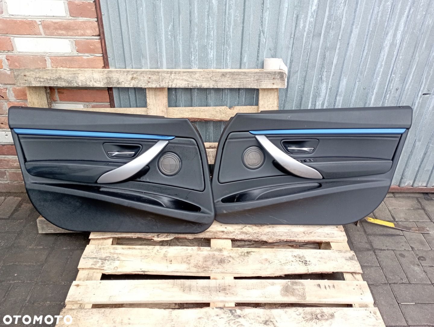 BMW F34 GT Boczki drzwiowe Harman Kardon Komplet - 1