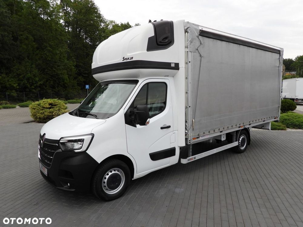 Renault MASTER PLANDEKA 10 PALET WEBASTO TEMPOMAT LEDY PNEUMATYKA KLIMATYZACJA  165KM - 20