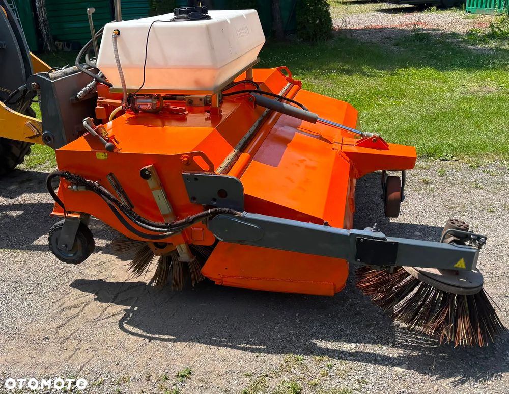 Zamiatarka BEMA 35 230cm szczotka boczna 2018r do CAT JCB 4CX 3CX liebherr volvo - 6