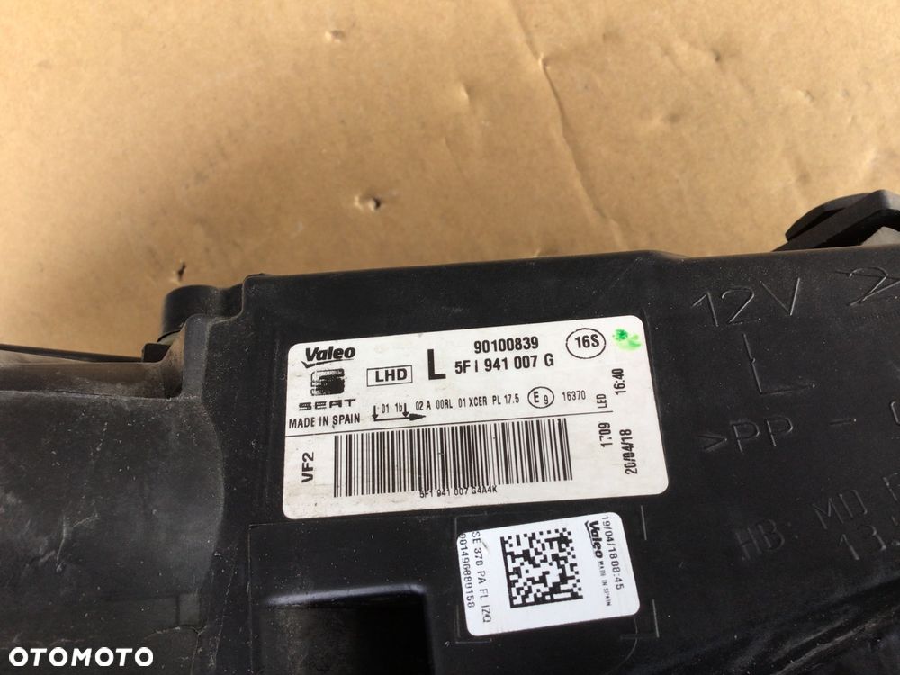 Lampa przednia lewa Seat Leon lll 3 Lift full Led - 7
