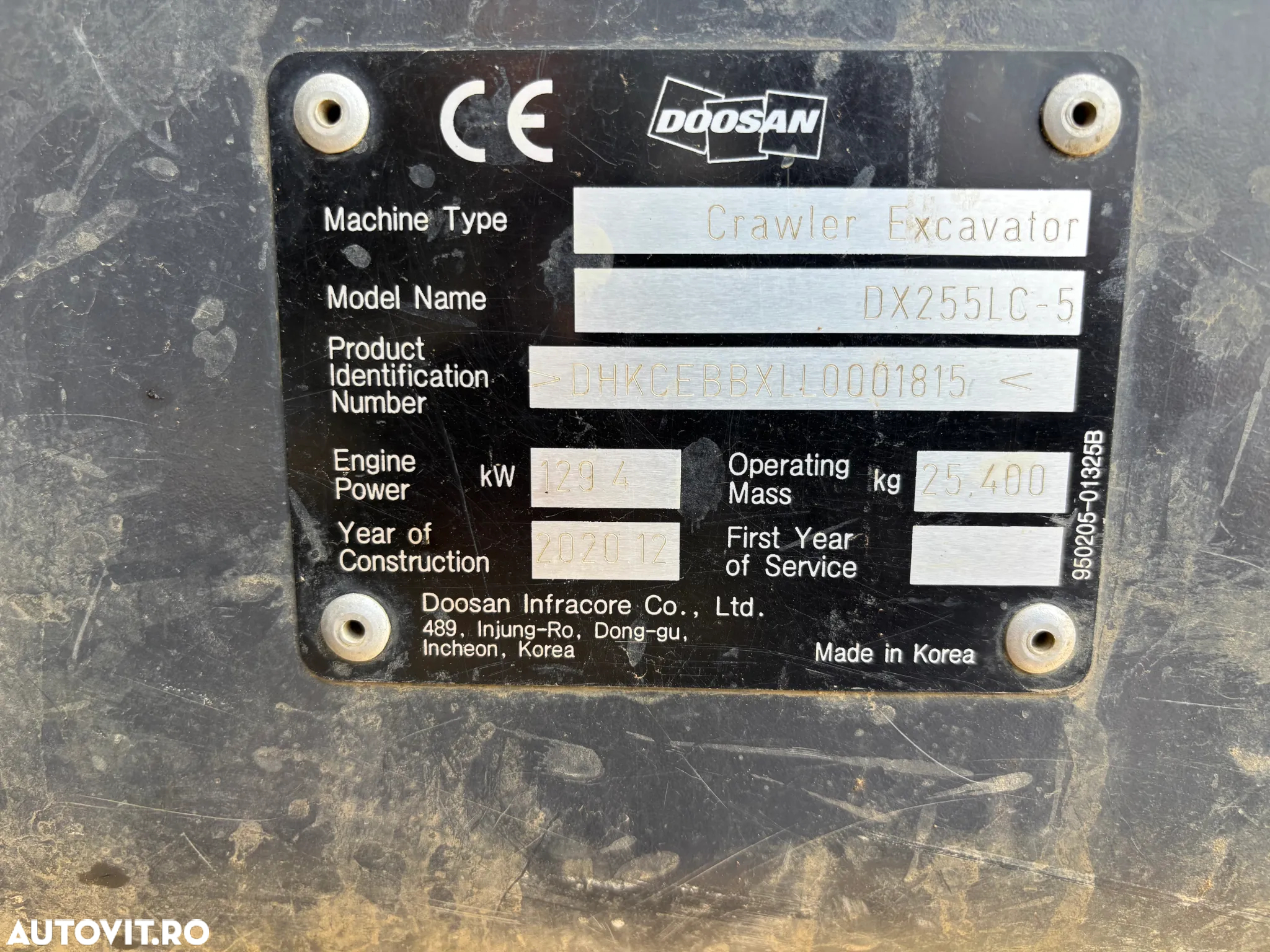 Doosan DX255LC-5 - 5