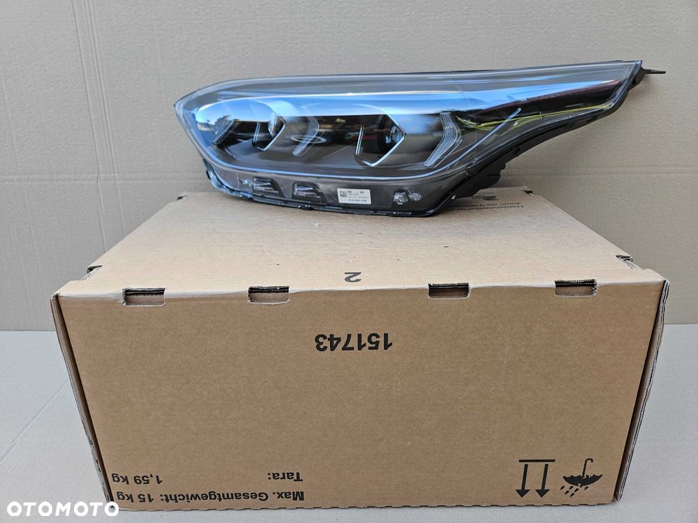 KIA CEED III LIFT 21- lampa lewa przód reflektor FULL LED 92101J7500  14 PIN zielona kostka - 2