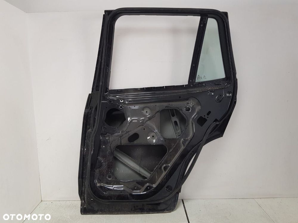 BMW X3 F25 10-17 DRZWI PRAWE TYLNE PRAWY TYŁ CZARNE SZYBA - 7