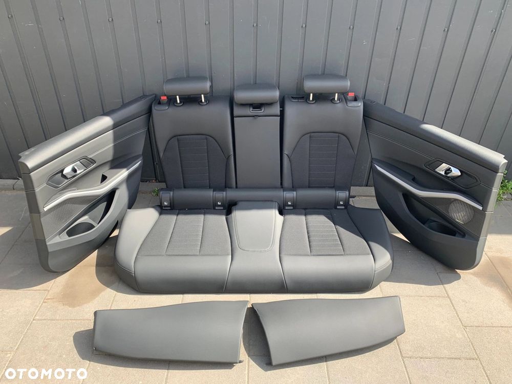 FOTELE TAPICERKA SPORTY GRZANE PAMIĘĆ ELEKTRYCZNE SKÓRA MATERIAŁ BMW 3 G21 - 10