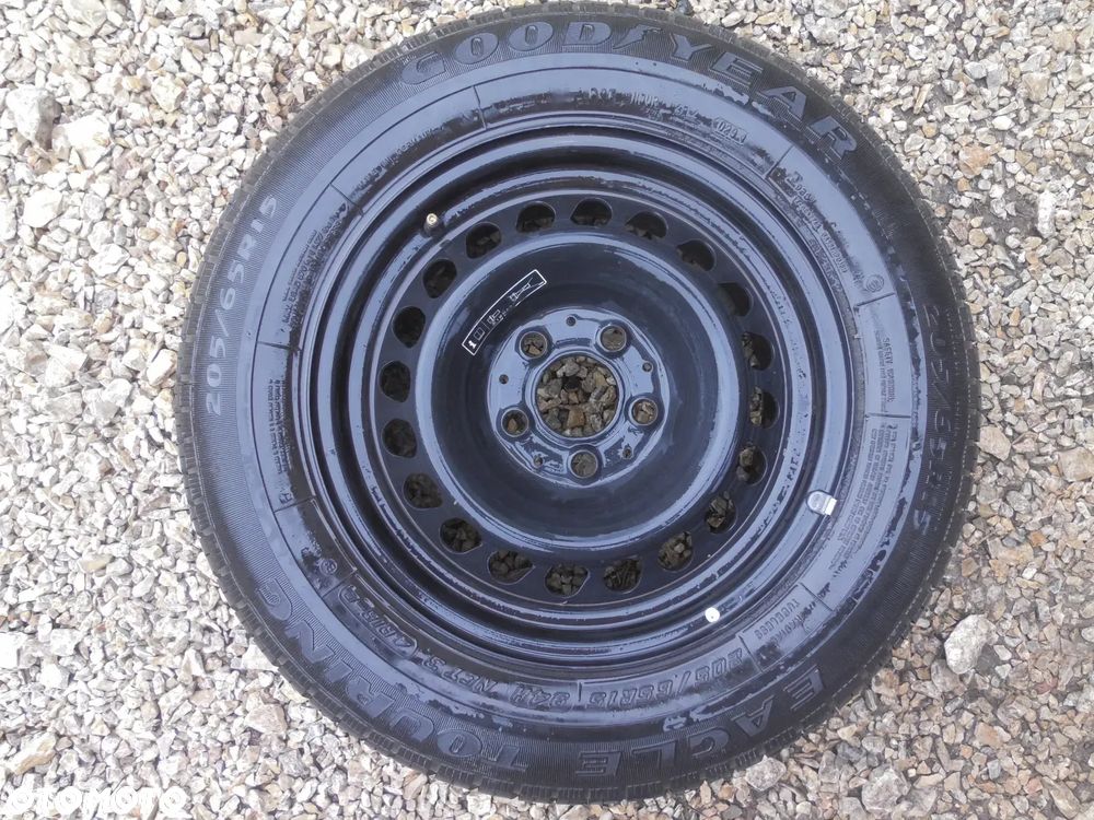 ORYGINALNE KOŁO DOJAZDOWE ZAPASOWE DOJAZDÓWKA MERCEDES 15" 205/65 R15 7J ET37 5X112 2104000702 GO - 1