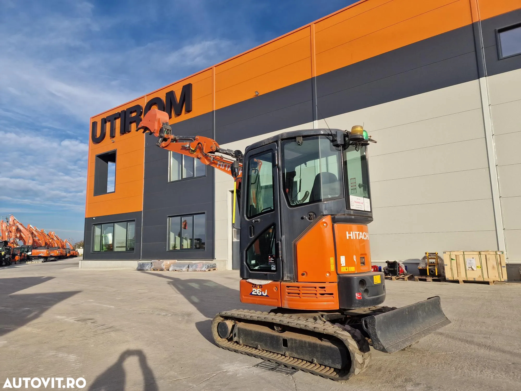Hitachi ZX26U-6, 2019, 1.546h, cupla rapida+3 cupe, inst picon, posibilitate leasing, STARE FOARTE BUNA-PROMOTIE 29.900 EUR+Tva - 3