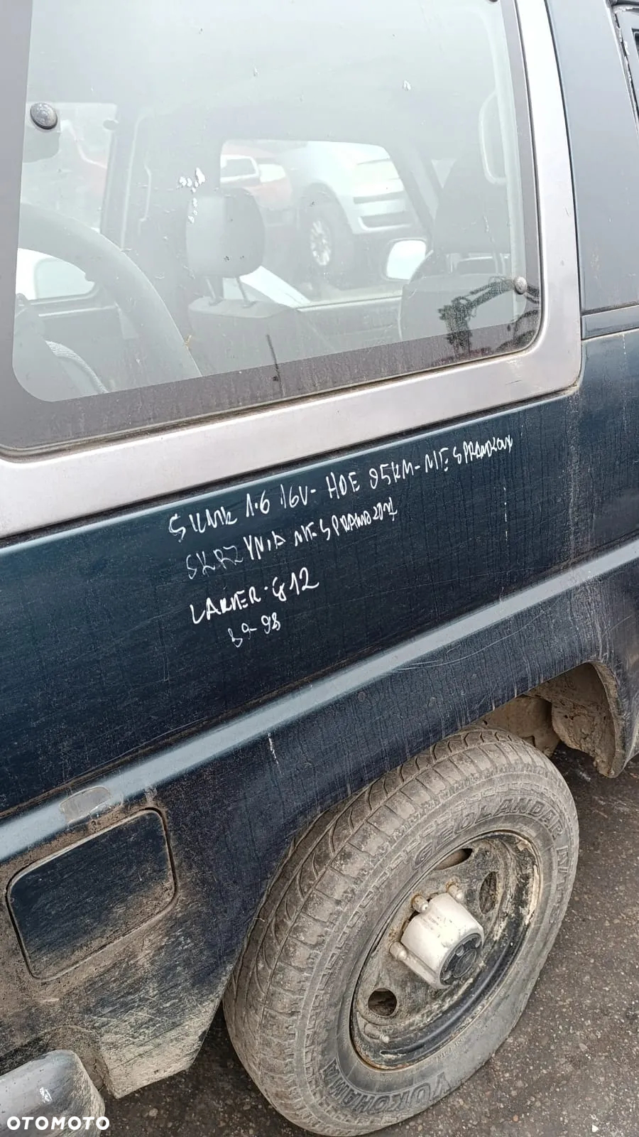 34117 daihatsu feroza 1.6 16v na części lakier G13 - 11