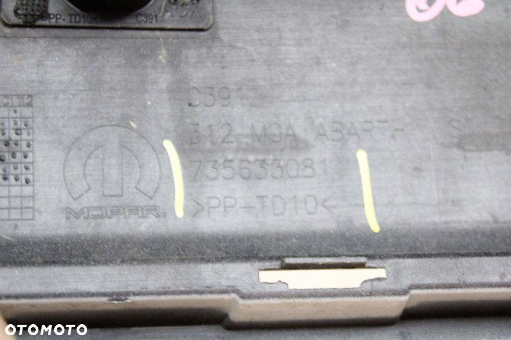 FIAT 500 ABARTH 2007R- ZDERZAK TYŁ TYLNY - 10