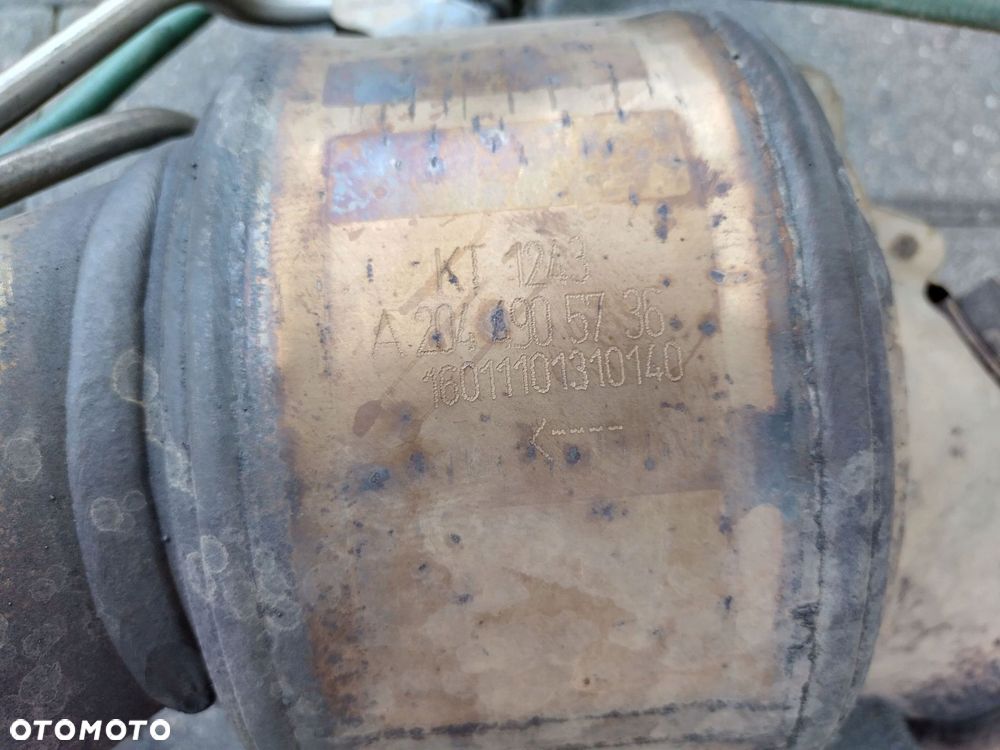 mercedes c w204 06-11 2.2 cdi katalizator filtr dpf a2124901492 a2044905736 - 3