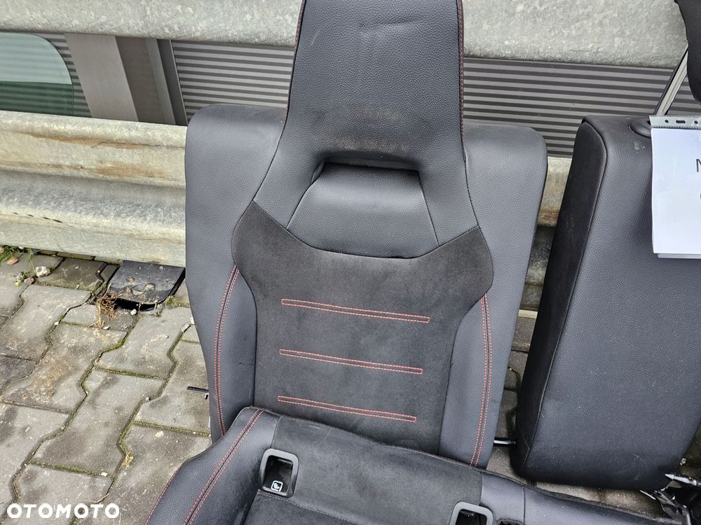 kanapa tył tylna fotele fotel siedzisko mercedes cla w118 amg - 4