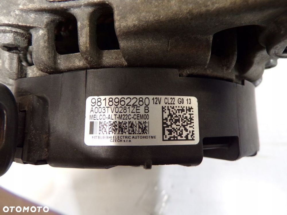 JUMPER BOXER 2.0 2.2 16- ALTERNATOR 220A oryginalny EURO 6 - 9