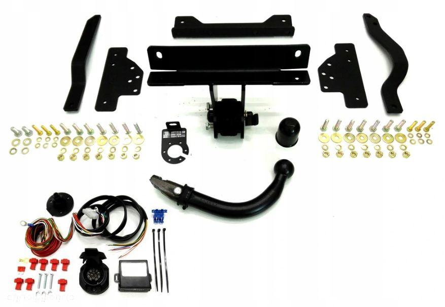 SŁUPSK NOWY AUTO HAK HOLOWNICZY + MODUŁ 13 PIN + WIĄZKA do VOLVO V50 V-50 od 2004 do 2012 KOMBI - 8