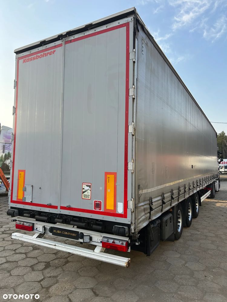 Schmitz Cargobull KASSBOHRER MEGA / FIRANKA / OSIE SAF R 19.5 / BARDZO ŁADNE OPONY / DWA KOŁA ZAPASOWE / REGULOWANY PODNOSZONY DACH / 3 SZTUKI / 2016 ROK PRODUKCJI !! - 32