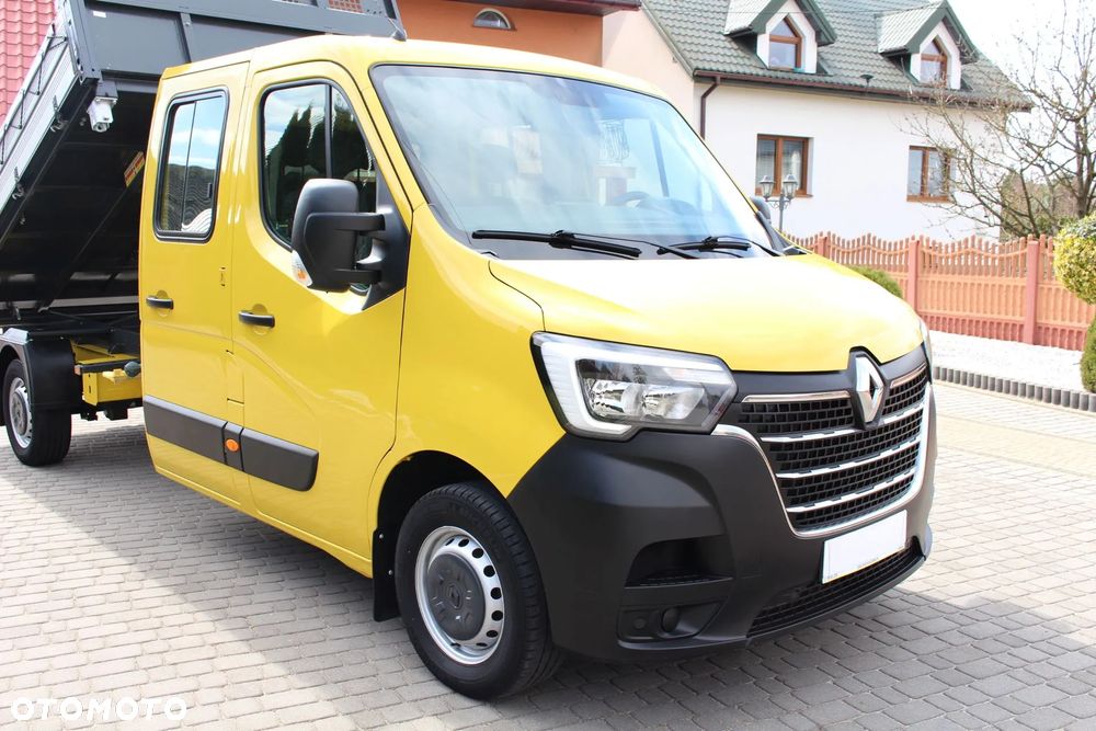 Renault MASTER / MOVANO / BRYGADÓWKA / DOKA / WYWROTKA / 6 OSÓB / POLSKI SALON / NISKI PRZEBIEG / - 16