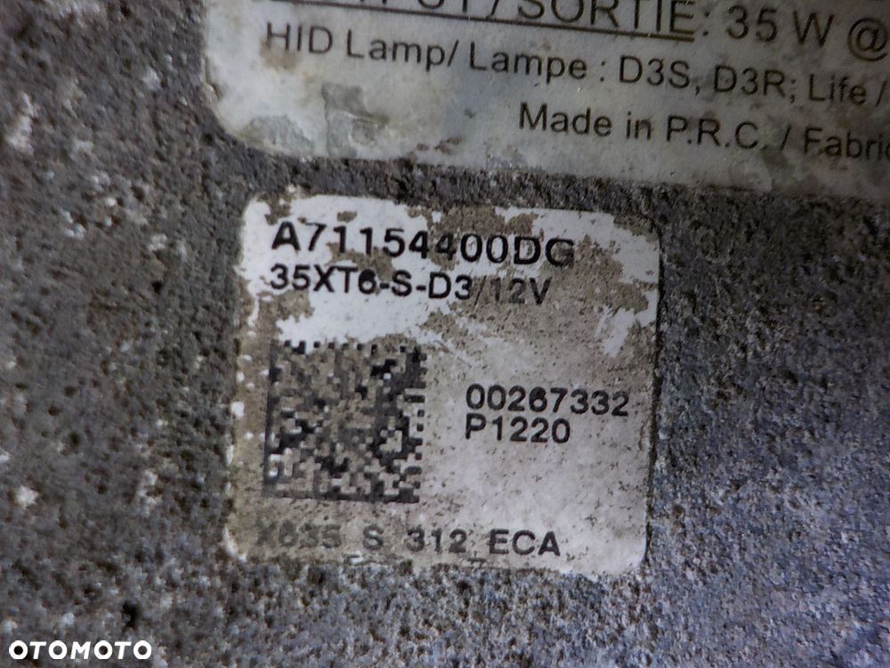 JAGUAR XF X250 PRZETWORNICA XENON 35XT6-S-D3 - 3