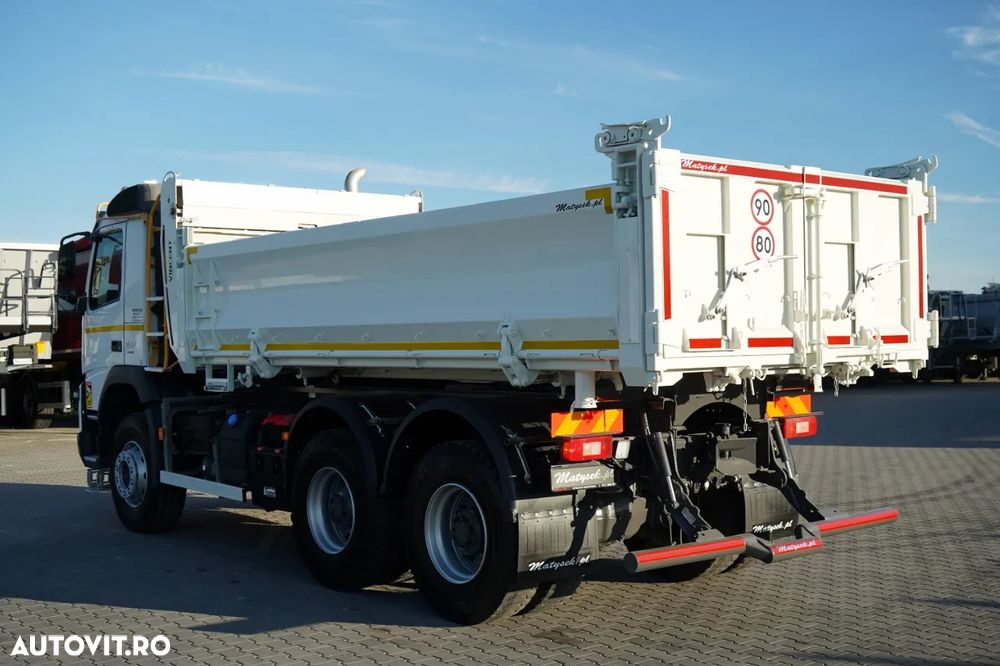 Volvo FMX 420 / 6X4 / BASCULATOR DUBLU / HIDROPOTOME / BODRMATIC / I-SHIFT / EURO 6 - 14