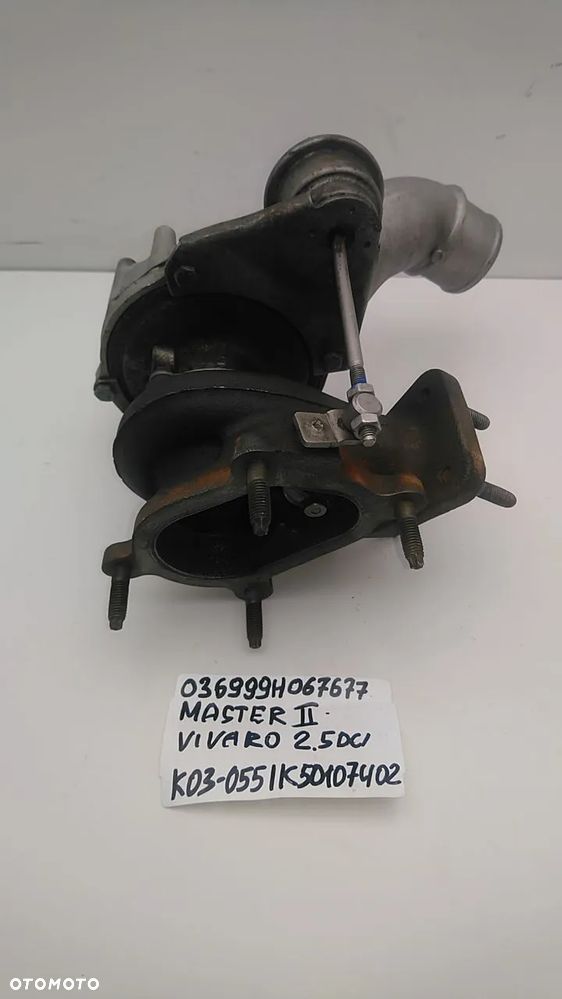 TURBOSPRĘŻARKA MASTER MOVANO INTERSTAR 2.5 DCI - 6