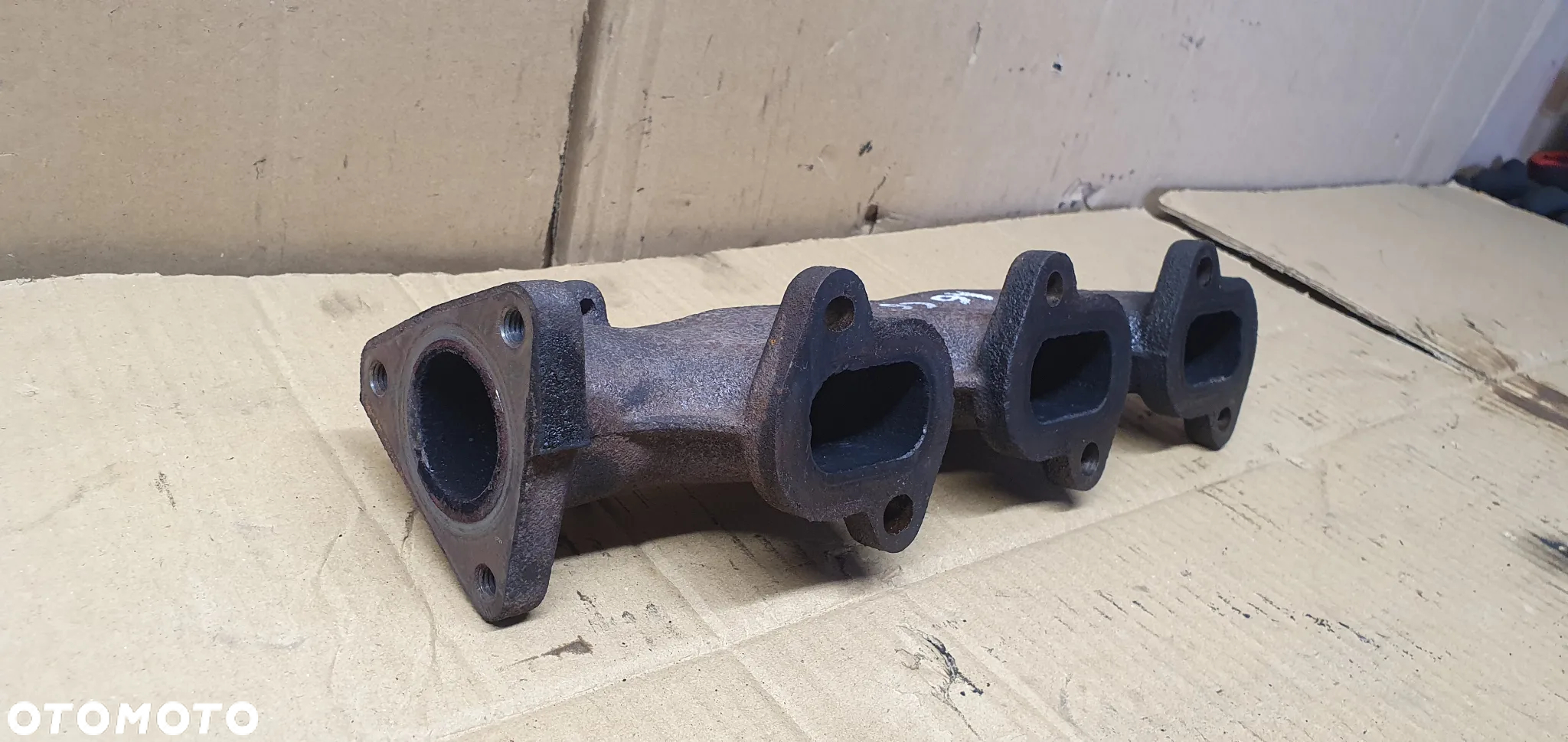 Kolektor wydechowy lewy Audi A6 C6 2.7 TDI 059253033P - 4