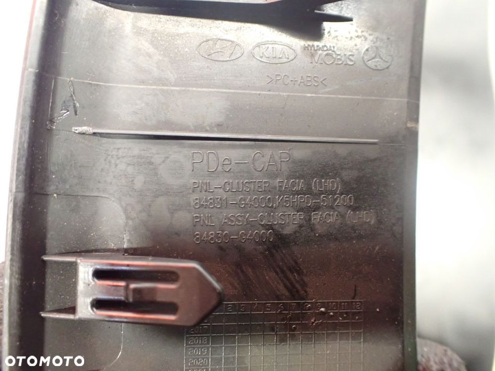 OBUDOWA KOLUMNY KIEROWNICZEJ LICZNIKA HYUNDAI I30 III 84831-G4000 - 9