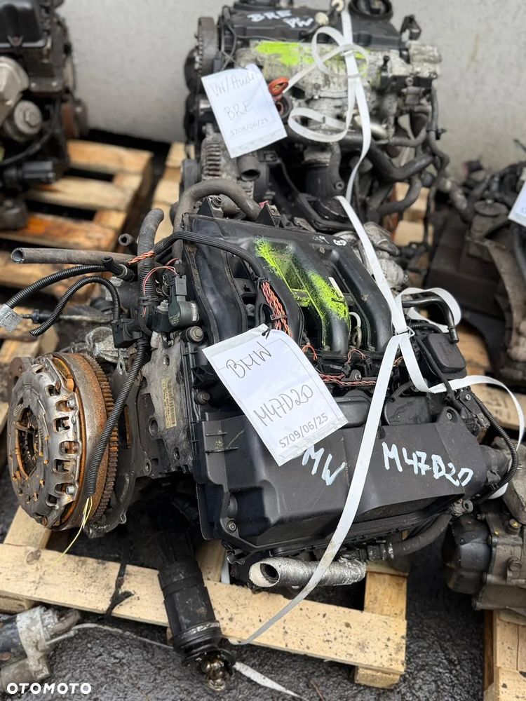 Silnik M47D20 204D4 BMW E46 E90 320d 2.0 Diesel Kompletny Motor BMW
