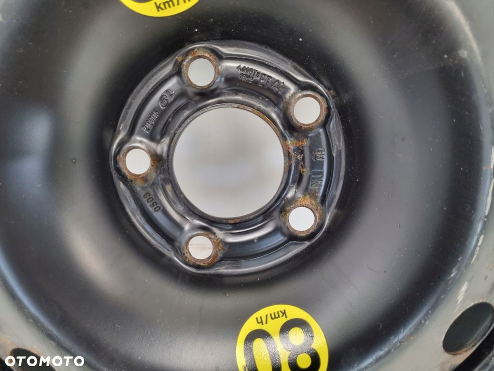 KOŁO DOJAZDOWE Opel Vectra C Astra H dojazdówka 125/85 R16 2160115 5x110 - 3