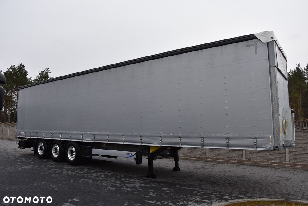 Schmitz Cargobull FIRANKA / STANDARD / COILMULDA / ALU-FELGI / DACH PODNOSZONY 21/22r REJ. / PLANDEKA WZMACNIANA OE SCHMITZ / OŚ PODNOSZONA  !!! JAK NOWA !!! - 7