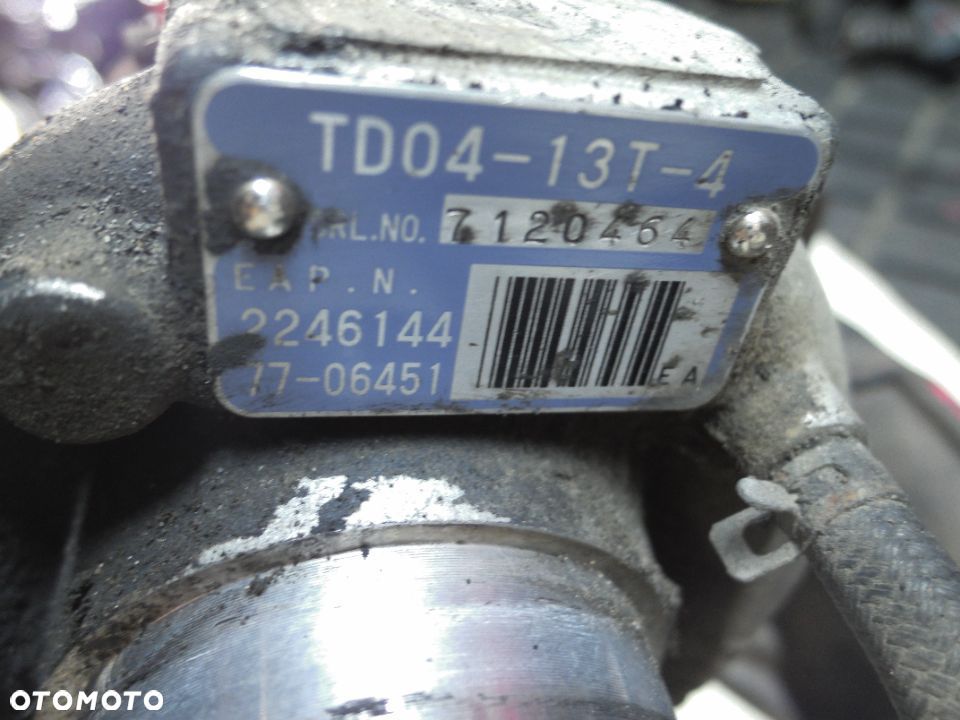 TURBOSPRĘŻARKA TURBINA BMW E39 2.5 TDS 2246144 - 3