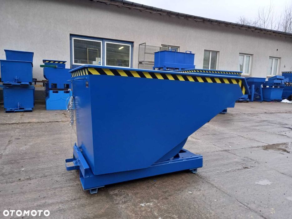 Samowyładowcza Koleba TK 1100L Do Widlaka-Wszystkie Odpady KONTENER - 1