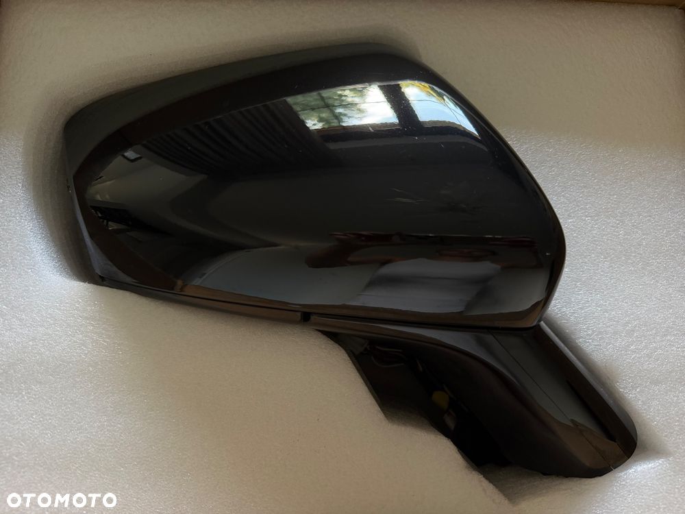 MAZDA 6e  Lusterko prawe przednie prawy przód GHWL-69-12Z 14 PIN KAMERA CZARNE 41W