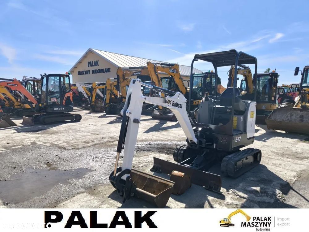 Bobcat Mini koparka Bobcat E 17  , 2018 rok   OTWARTA - 5