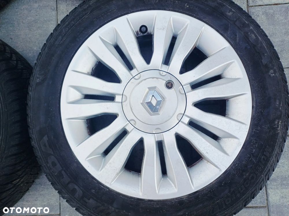 FELIGI Z OPONAMI ALUMINIOWE RENAULT CLIO III R15 4X100 ET43 60,1 mm OPONY FULDA 185/60 R15 WIELOSEZON NR7 - 2