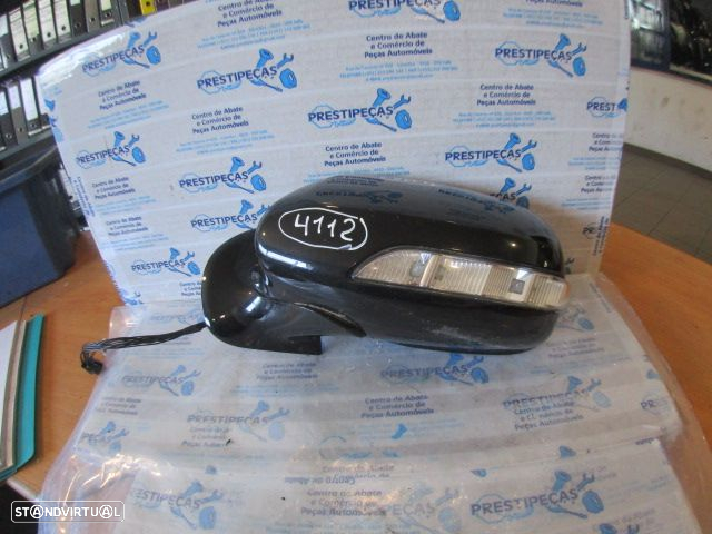 Espelho Esp4112 MERCEDES CLASSE E 3 BREAK S211 FASE 2 2008 2.2CDI 220 170CV 5P PRETO ESQ REBATIVEL COM PISCA 9 + 2 PINOS - 2
