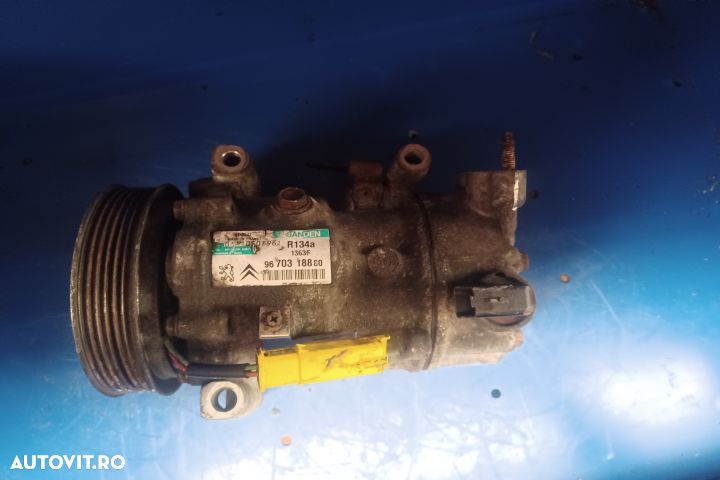 Compresor AC 9670318880 MX1253 Peugeot 207 1 [2006 - 2009] - 5