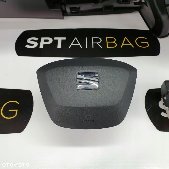SEAT ATECA DESKA ROZDZIELCZA KONSOLA KOKPIT PULPIT PODUSZKI AIRBAG AIR BAG PASY KIT SET - 5