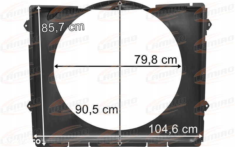 SCANIA S R OSŁONA WENTYLATORA - 2