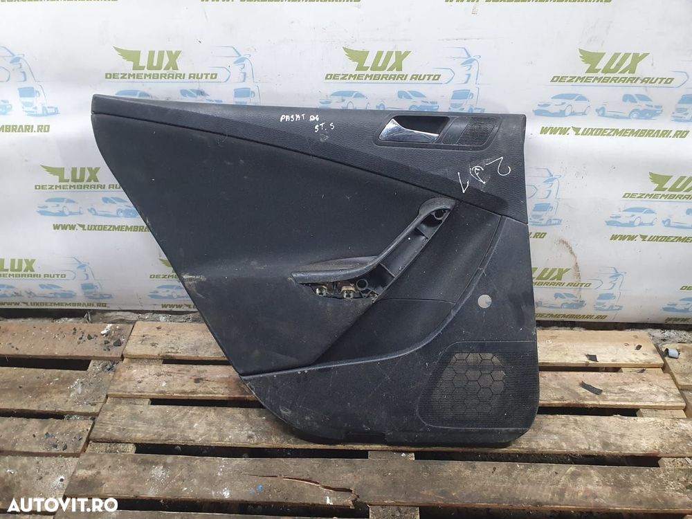 Fata de usa stanga spate 3c5867211 Volkswagen VW Passat B6  [din 2005 - 1