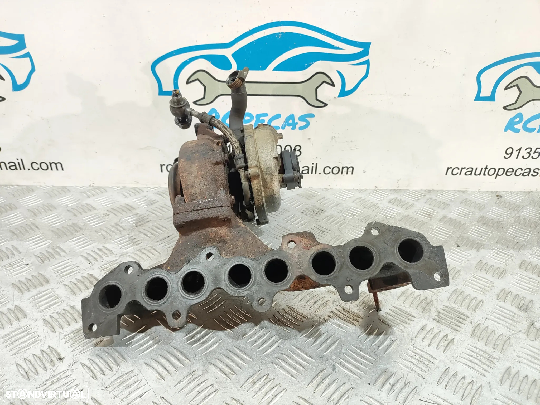 TURBO ORIGINAL GARRETT 7607743 GT1759V 9662464990 FORD MONDEO 4 IV MK4 2.0 TDCI 16V 140CV D4204T - 6