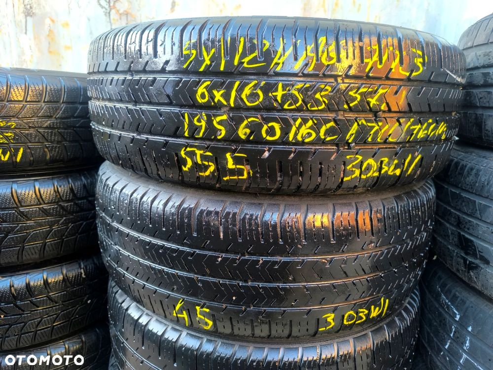 5x112 FELGI Stalowe Stal 16 C 16C Koła Letnie Lato VW 7M3 7M0 SHARAN T4 TRANSPORTER CARAVELLE MULTIVAN SEAT ALHAMBRA 5,5mm 195/60R16C Legnica ALU-RAD - 8
