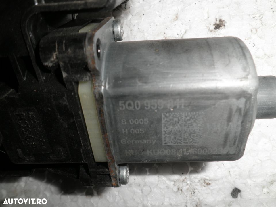 Motoras Macara Geam Stanga Spate VW Golf 7 5q0959811 - 3