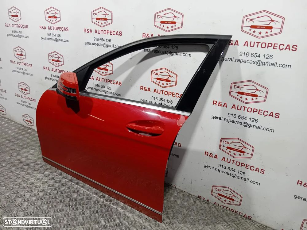 Porta Frente Frontal Esquerdo Mercedes Class C W204 Facelift Original - 4